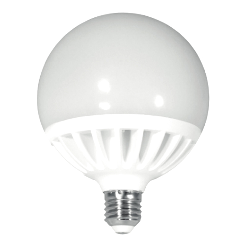 Plastbelagda gjutna aluminiumstripe LED G-lampor